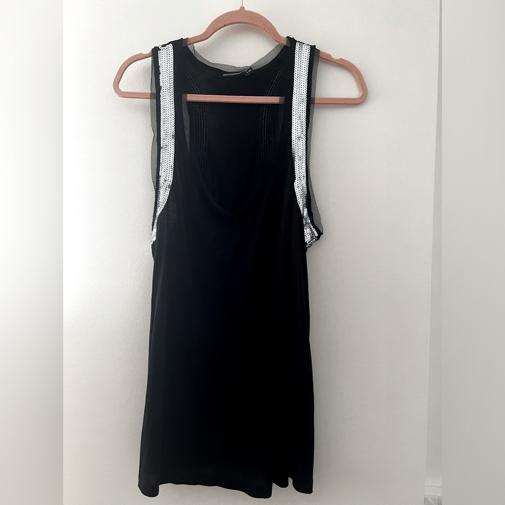 ATMOSPHERE Black Tank Top UK 18 EUR 46